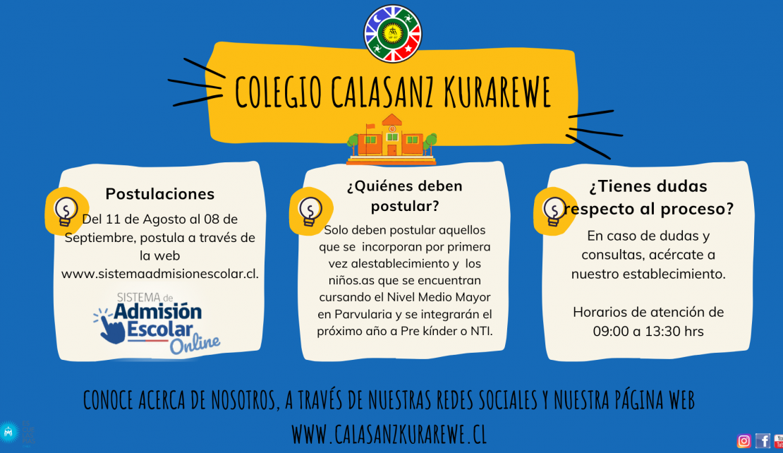 Sistema de Admisión Escolar 2020